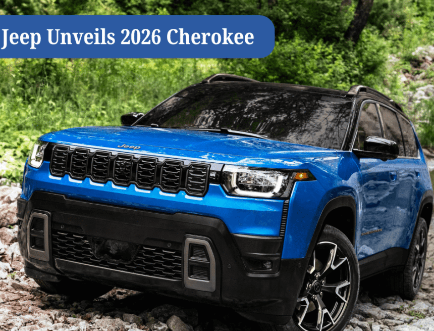 jeep-unveils-2026-cherokee-with-hybrid-powertrain-and-boxy-design Jeep Unveils 2026 Cherokee