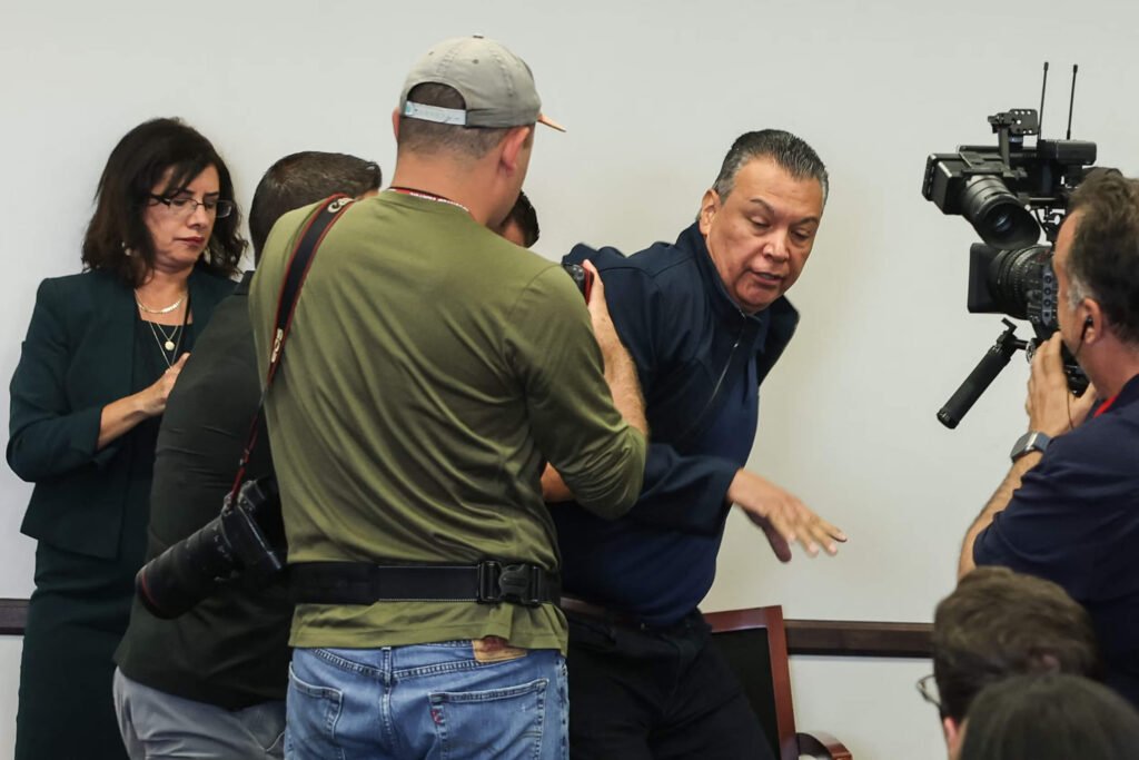 alex padilla detained by dhs officers at los angeles press event