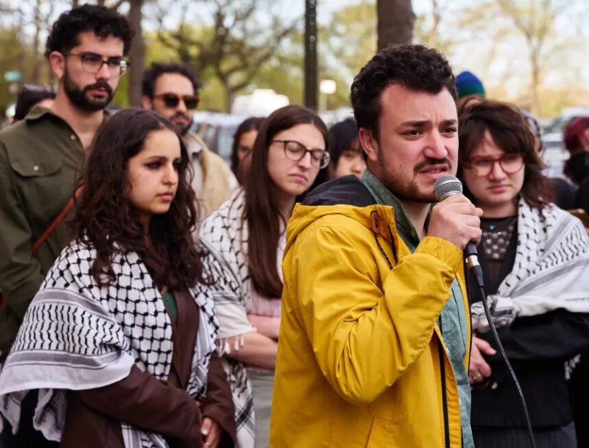 columbia student mahmoud khalil released after judge overrules ice detention columbia student mahmoud khalil released after judge overrules ice detention