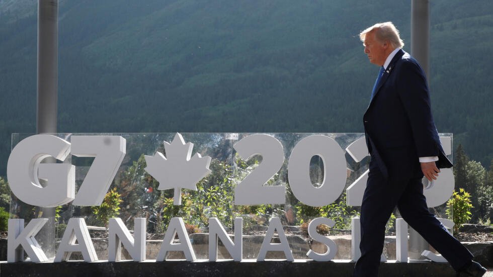 donald trump leaving g7 summit 2025 amid israel-iran tensions