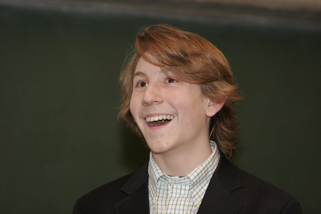 erik per sullivan attending a red carpet event during his acting career