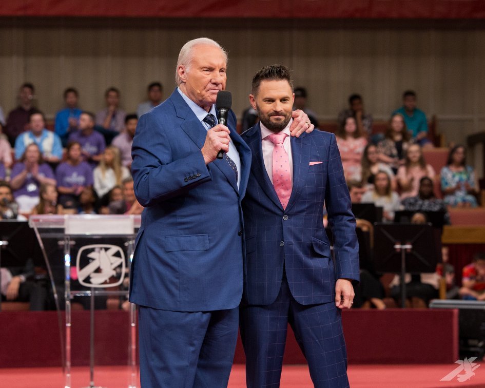 jimmy swaggart with his grandson