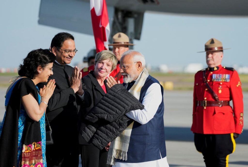 modi meets diaspora supporters in canada during g7 summit