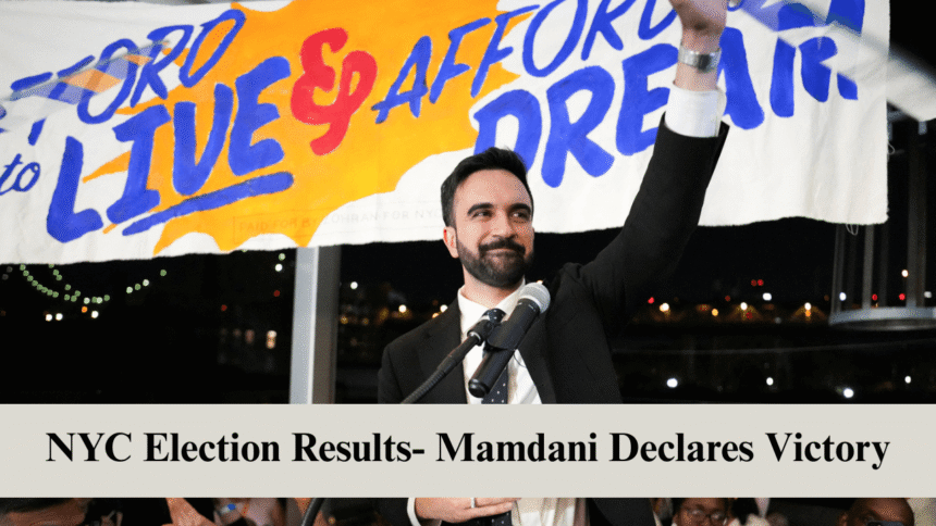 nyc election results shake up democratic field as mamdani declares victory
