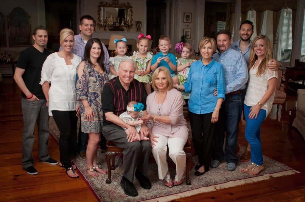 the swaggart family united during holiday celebration at baton rouge residence