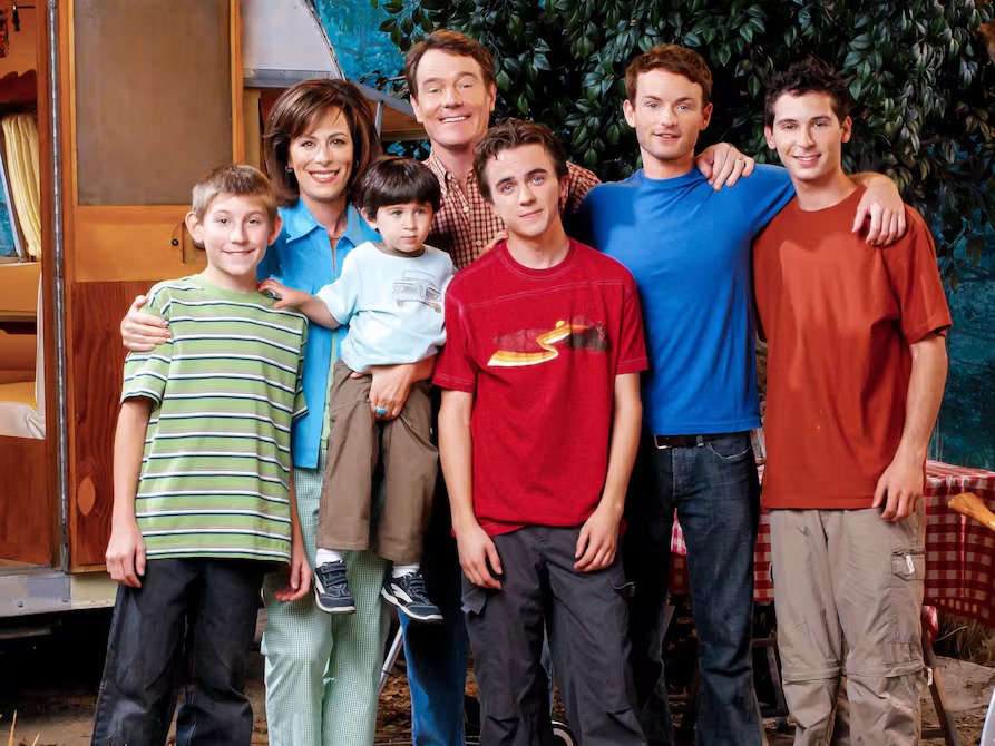 vintage poster of malcolm in the middle highlighting dewey’s character