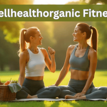 woman practicing yoga in nature as part of wellhealthorganic fitness routine